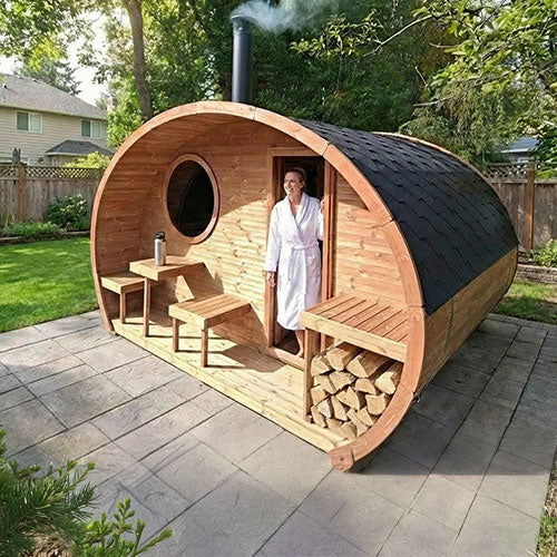 SaunaLife Model G11 | Premium Outdoor Garden Sauna