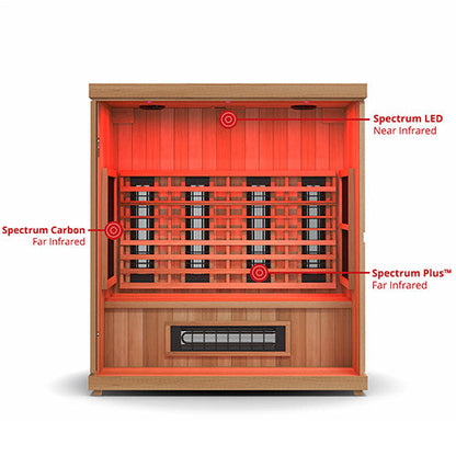 Finnmark FD-3 Full-Spectrum Infrared Sauna | 3-Person