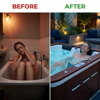 AquaLuxe Serenity Spa — Before & After