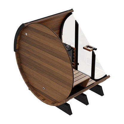 Finnmark FD-6 Cedar Combination Barrel Sauna | Infrared & Steam