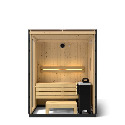Kohler C1 Indoor Sauna | Graphite Grey Sauna Kit
