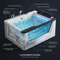 LuminaBath DuoSpa — How It Works
