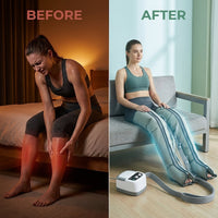 RevivaTech Pro Series Compression Boots — Before & After