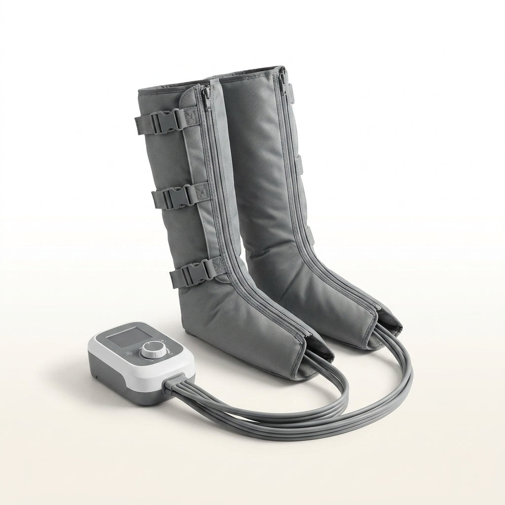 RevivaTech Pro Series Compression Boots — Studio Shot
