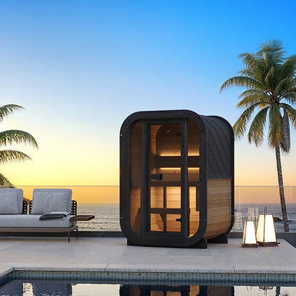 SaunaLife Model CL3G | Outdoor Cabin Sauna
