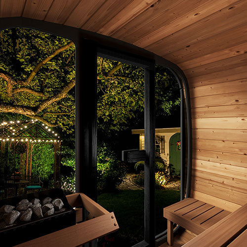 SaunaLife Model CL5G | Outdoor Cabin Sauna