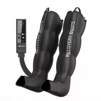Compression Recovery Boots Designed for Athletic Performance, Multi-Chamber Inflation, Professional Grade