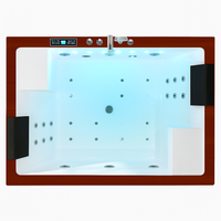 Hot Tub Built for Performance Recovery, Hydrotherapy Jets, Dual Occupancy, Acrylic Shell, LED Lighting
