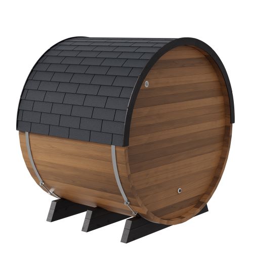 Finnmark FD-6 Cedar Combination Barrel Sauna | Infrared & Steam