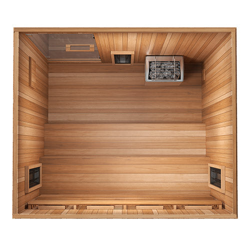 Finnmark FD-5 Trinity XL Infrared & Steam Sauna Combo | 5-Person