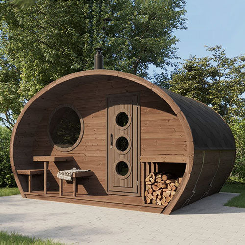 SaunaLife Model G11 | Premium Outdoor Garden Sauna