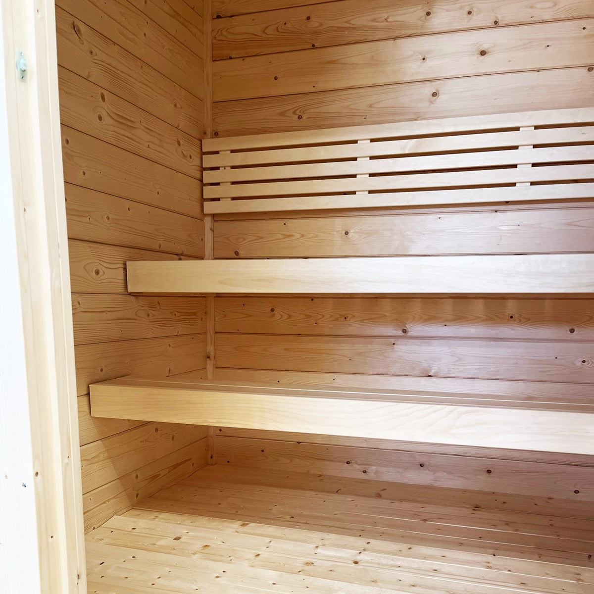 SaunaLife Model G2 | Compact Outdoor Garden Sauna